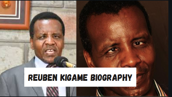 reuben kigame biography