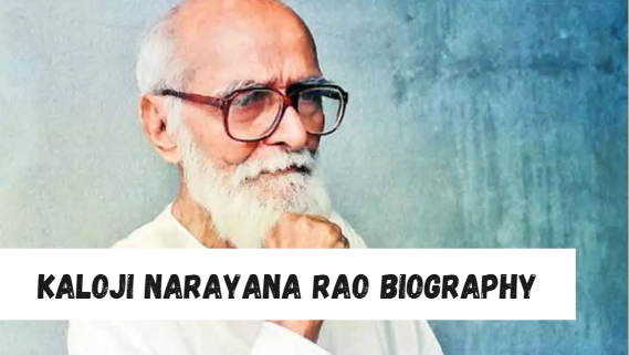 kaloji narayana rao biography
