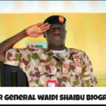major general waidi shaibu biography